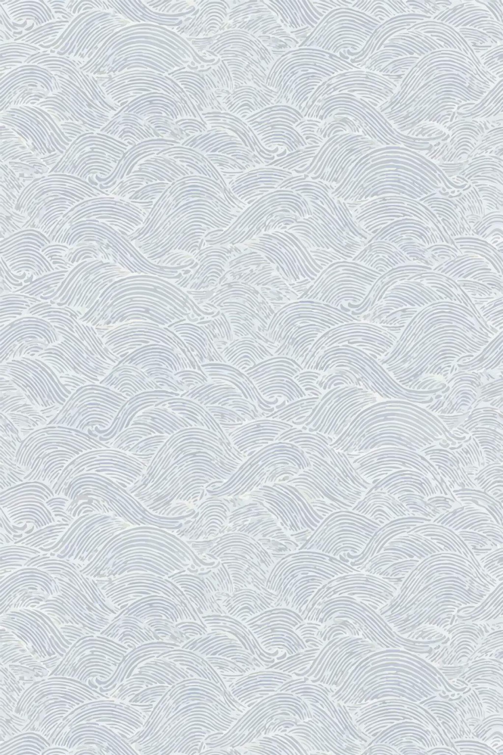 Seamless waves Peel and Stick Wallpaper or Unpasted