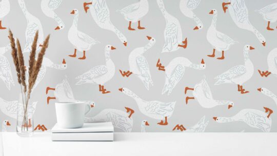 Gray Goose Novelty design by Fancy Walls