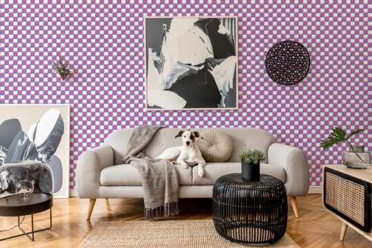 purple living room peel and stick removable wallpaper