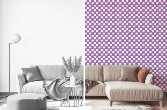 silkscreen removable wallpaper