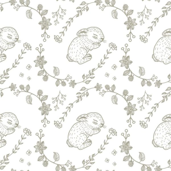 Bunny removable wallpaper