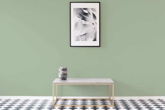 Wallpaper for walls in a solid green enchantment by Fancy Walls
