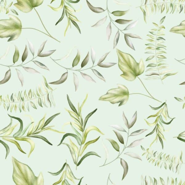 Spring leaf wallpaper - Peel and Stick or Non-Pasted