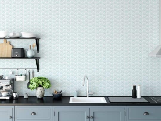 teal kitchen peel and stick removable wallpaper