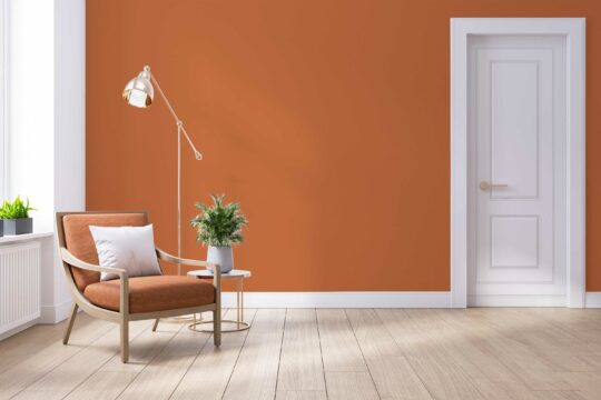 Unpasted Terracotta Wallpaper - Fancy Walls
