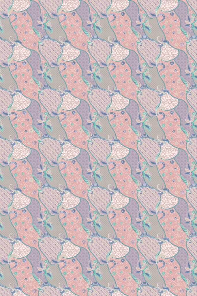 Unpasted wallpaper featuring Fancy Walls Pastel Whirl