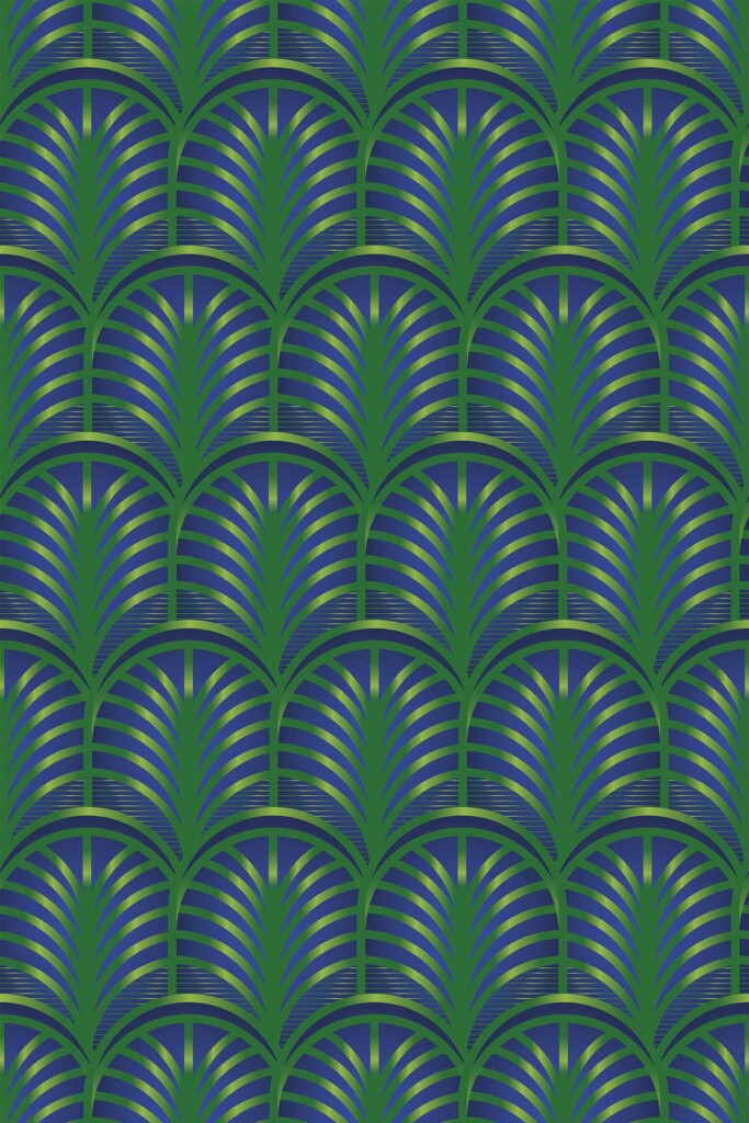 Fancy Walls Tropical Green self-adhesive wallpaper