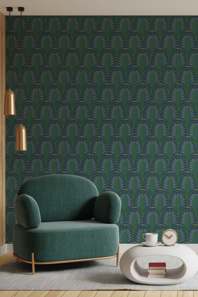 Fancy Walls Tropical Green removable wallpaper