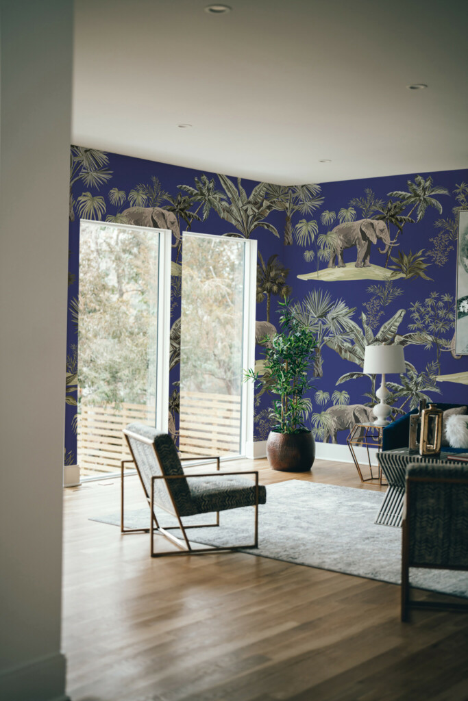 Wall mural peel and stick by Fancy Walls featuring tropical elements