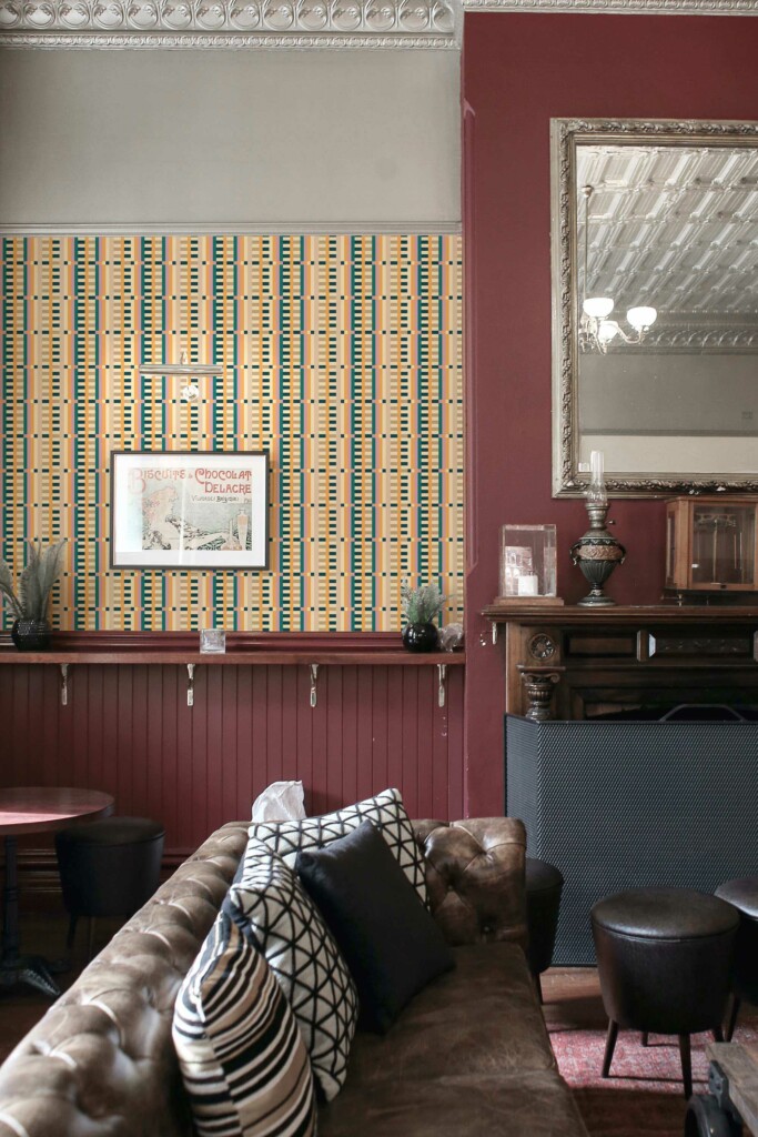 Removable Vibrant Retro Essence wallpaper by Fancy Walls