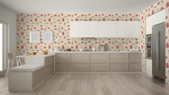 beige kitchen peel and stick removable wallpaper