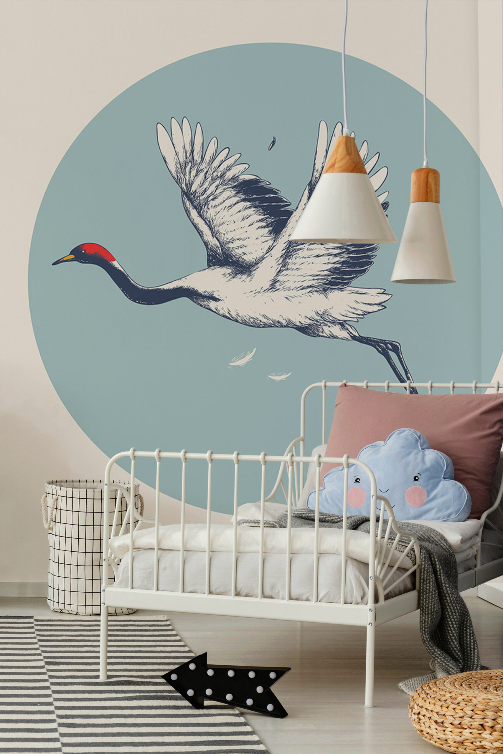 Vintage Seagull Wall Mural, wall mural peel and stick by Fancy Walls