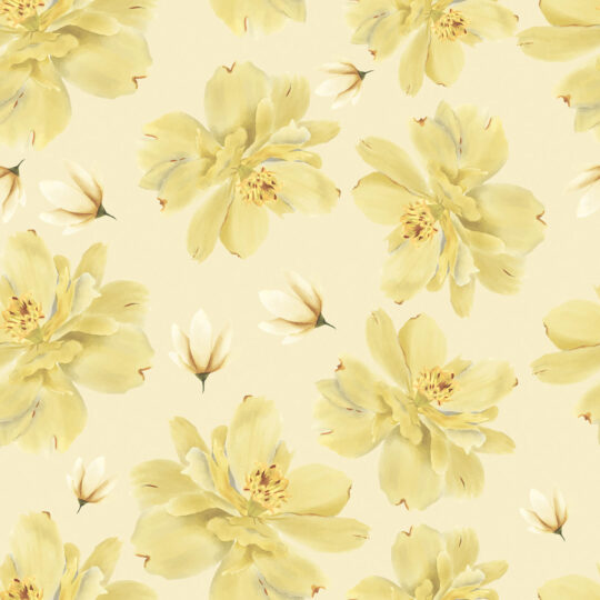 Wallpaper for walls with Sunlit Daffodil Journey from Fancy Walls