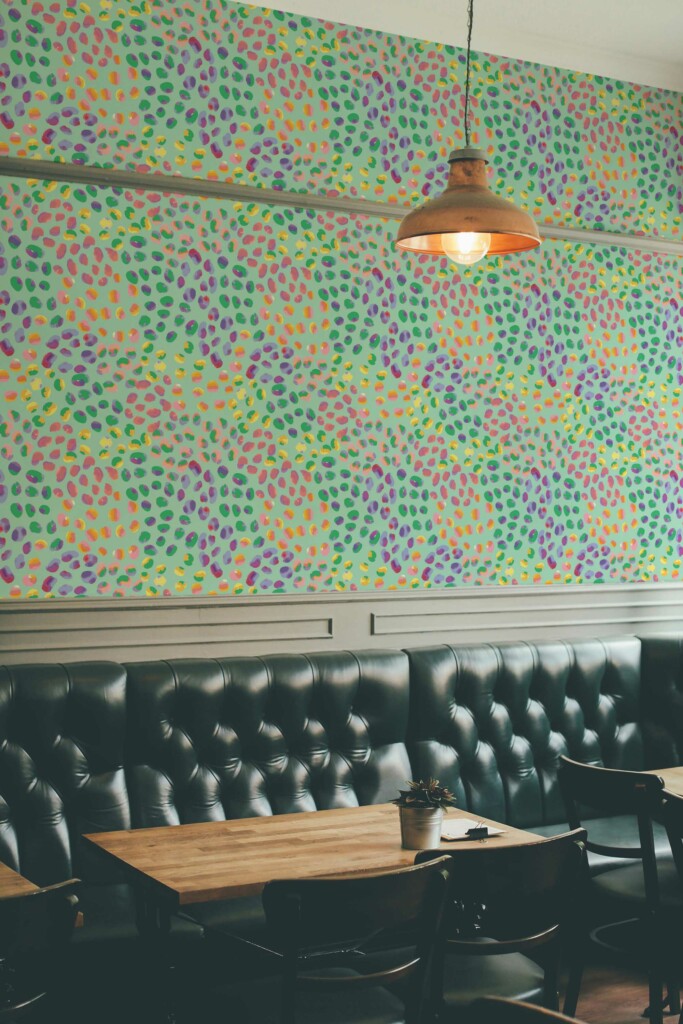 Playful Color Ensemble Removable Wallpaper from Fancy Walls