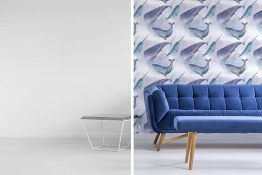 watercolor removable wallpaper