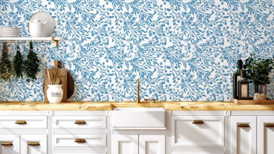 Botanique Bliss unpasted wallpaper by Fancy Walls