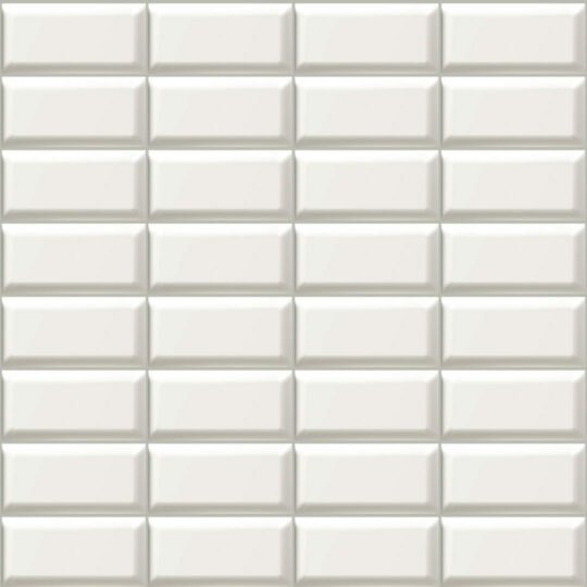 White tile removable wallpaper
