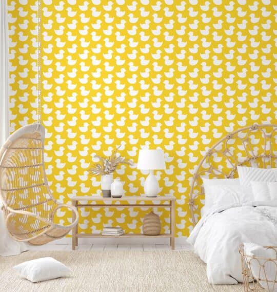 yellow aesthetic unpasted wallpaper