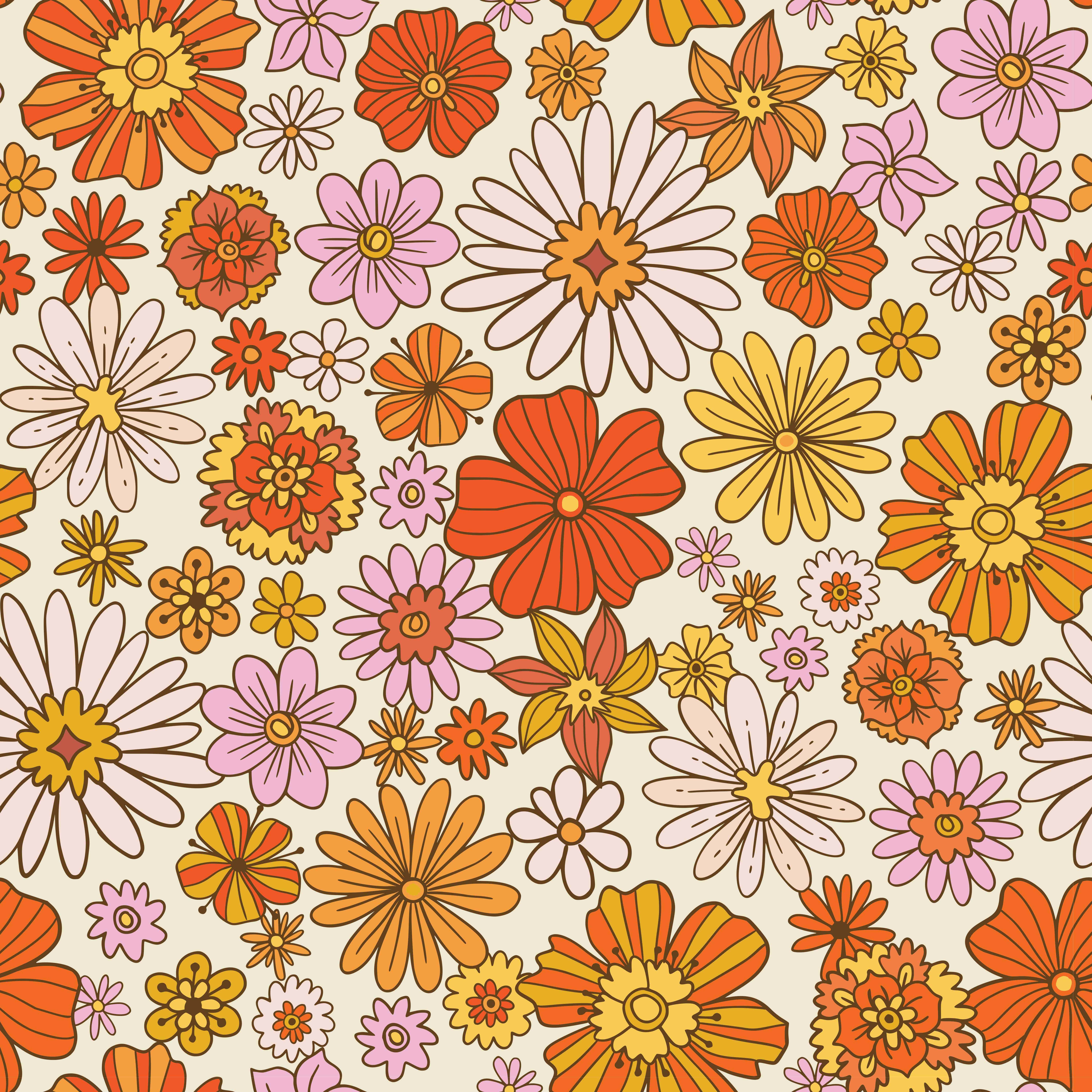Vải in hoa kiểu Retro - một phong cách khơi gợi sự tưởng tượng và khí thế của thập niên
